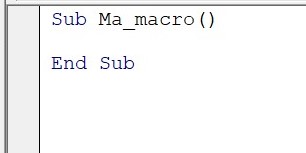vba Excel Macro